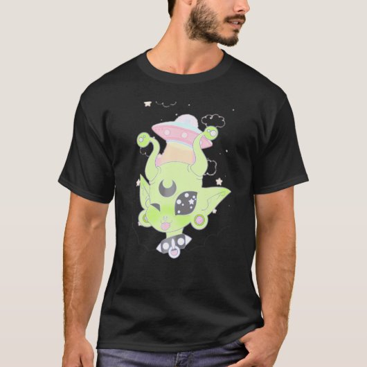 Schattigee alien donghua en anime geïnspireerd ori t-shirt (Voorkant)