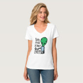 Schattigee Alien sarcasme quote - Breng me naar je T-shirt (Voorkant volledig)