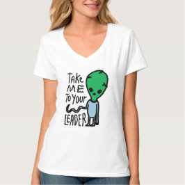 Schattigee Alien sarcasme quote - Breng me naar je T-shirt