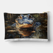 Schattigee alligator in het schilderij Florida Eve Etui (Achterkant)