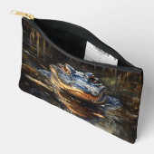 Schattigee alligator in het schilderij Florida Eve Etui (Open)