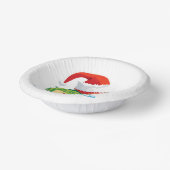 Schattigee alligator krokodil Kerstmis Safari Sant Papieren Kommen (Gebogen)