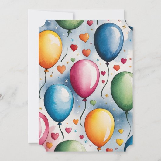 Schattigee Alligator Slaap Over Verjaardagsfeest Kaart (Achterkant)