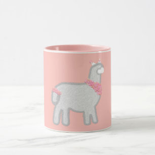 Schattigee Alpaca Fiesta party bubbels Mok