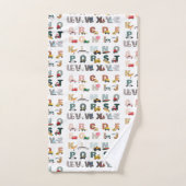 Schattigee Alphabet ABC Trucks, Transportvoertuige Bad Handdoek (Handdoek)
