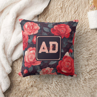 Schattigee ambachtelijke Roos Keepsake kussen