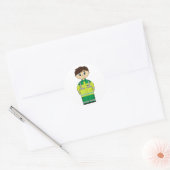 Schattigee Ambulance Man Sticker (Envelop)