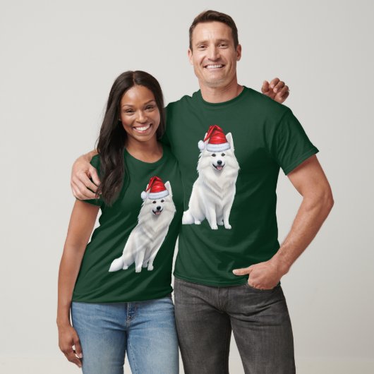Schattigee Amerikaanse Eskimo Hondenliefhebber Fun T-shirt (Unisex)