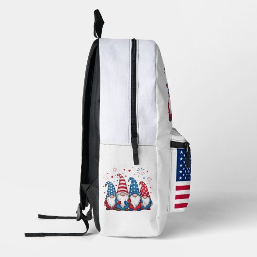 Schattigee Amerikaanse Gnomes Cartoon-68123 Bedrukte Rugzak (Links)