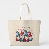 Schattigee Amerikaanse Gnomes Cartoon-68123 Grote Tote Bag (Achterkant)