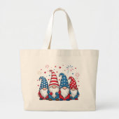 Schattigee Amerikaanse Gnomes Cartoon-68123 Grote Tote Bag (Voorkant)