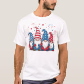 Schattigee Amerikaanse Gnomes Cartoon-68123 T-shirt (Voorkant)