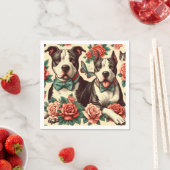 Schattigee  Amerikaanse Pit Bull Terrier Servet (Insitu)