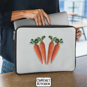 Schattigee Amigurumi Minimalistische Haak Wortelen Laptop Sleeve