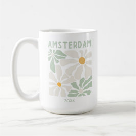 Schattigee Amsterdamse Bloemen Koffiemok