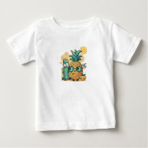 Schattigee Ananas Baby Bodysuit – Tropical Summer