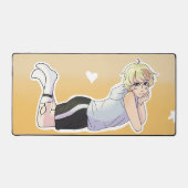 Schattigee androgyne anime karakter Muismat Mat (Voorkant)