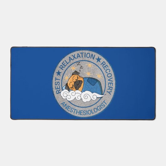 Schattigee Anesthesie / CRNA Rust Relax Herstel Bureaumat (Voorkant)