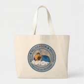 Schattigee Anesthesie / CRNA Rust Relax Herstel Grote Tote Bag (Voorkant)