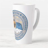 Schattigee Anesthesie / CRNA Rust Relax Herstel Latte Mok (Rechterhoek)