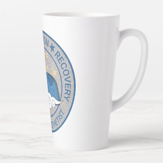 Schattigee Anesthesie / CRNA Rust Relax Herstel Latte Mok (Rechts)