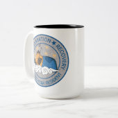 Schattigee Anesthesie / CRNA Rust Relax Herstel Tweekleurige Koffiemok (Voorkant links)