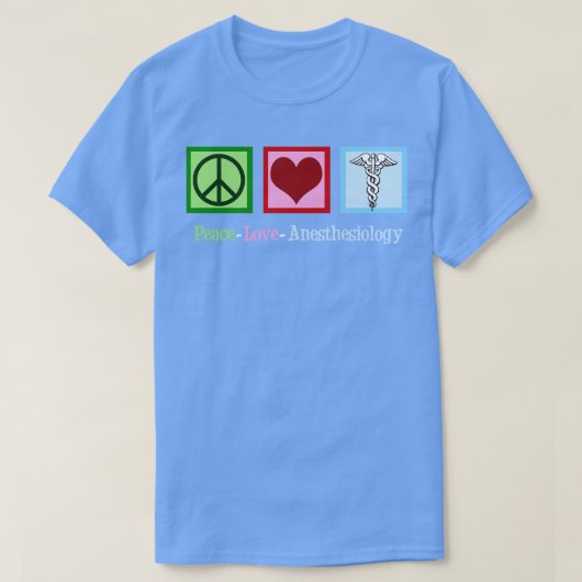 Schattigee anesthesiologie t-shirt (Design voorkant)