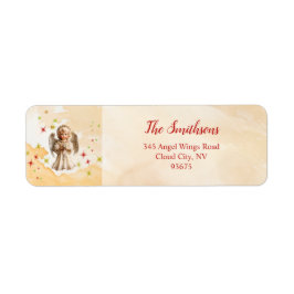 Schattigee  Angel Christmas Retour Adres Label