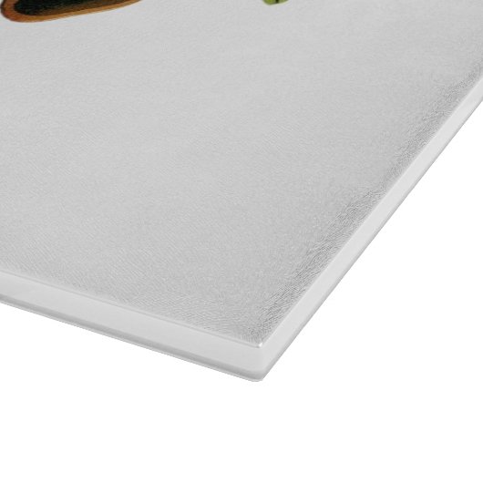 Schattigee Angel Folk Art Style Snijplank (Hoek)