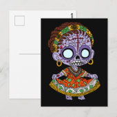 Schattigee Angolese zombie Briefkaart (Voorkant / Achterkant)