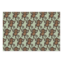 Schattigee Animated Monkey Designer Print Kinder