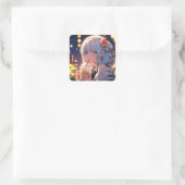 Schattigee Anime Girl Sticker – Boba Tea Lover (Tas)
