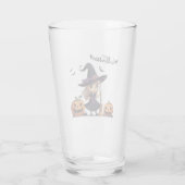 Schattigee, anime Halloween heks Glas (Achterkant)