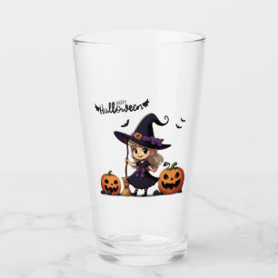 Schattigee, anime Halloween heks Glas