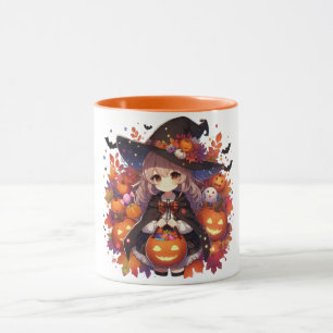 Schattigee, anime Halloween heks Mok