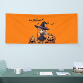 Schattigee, anime Halloween heks Spandoek (Beurs)