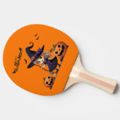 Schattigee, anime Halloween heks Tafeltennisbatje (Zijkant)