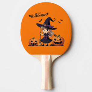 Schattigee, anime Halloween heks Tafeltennisbatje