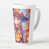 Schattigee anime Halloween Witch Latte Mok (Rechterhoek)