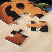 Schattigee anime Halloween Witch Legpuzzel (Zijkant)