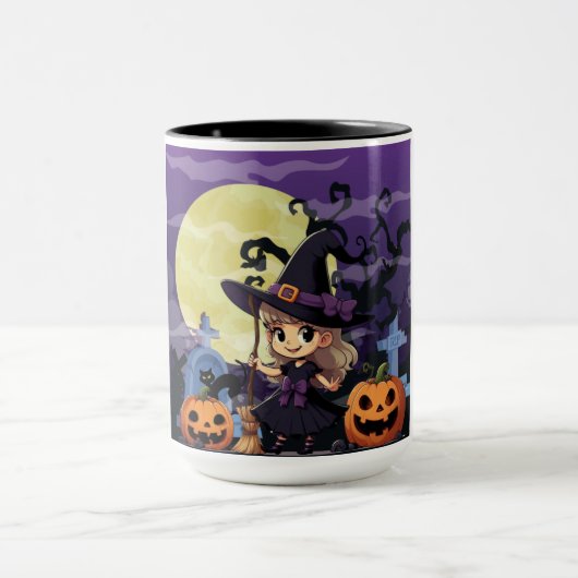 Schattigee anime Halloween Witch Mok (Midden)