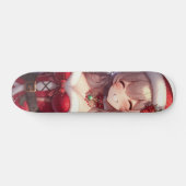 Schattigee anime kerst meisje persoonlijk skateboard (Horizontaal)