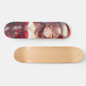 Schattigee anime kerst meisje persoonlijk skateboard (Horizontaal)