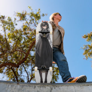 Schattigee Anime Maid Persoonlijk Skateboard