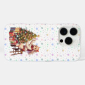 Schattigee anime meisje trimmen van de boom Case-Mate iPhone case (Achterkant (horizontaal))