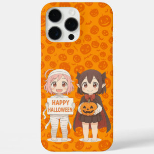 Schattigee anime mummie & vampier meisjes iPhone 16 pro max hoesje