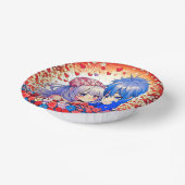 Schattigee anime thema bruiloft papieren kommen (Gebogen)