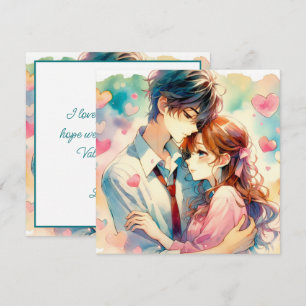 Schattigee anime thema Valentijnsdag