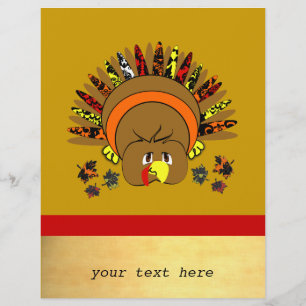 Schattigee Anime Turkije Zakelijke Flyer