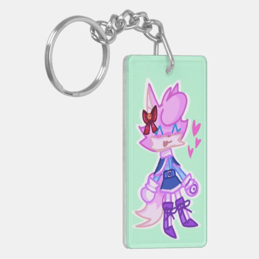 Schattigee Anthro Animal Sleutelhanger (Voorkant Links)